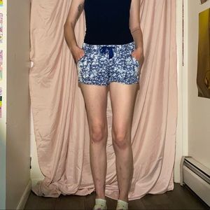 Mossimo Supply Co floral acid wash shorts
